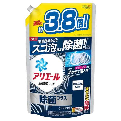 プロクター・アンド・ギャンブル・ジャパン　アリエールジェル　除菌替ウルトラ１４８０ｇ