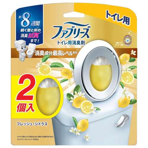 プロクター・アンド・ギャンブル・ジャパン　ファブリーズＷ消臭　トイレ用消臭シトラス２Ｐ
