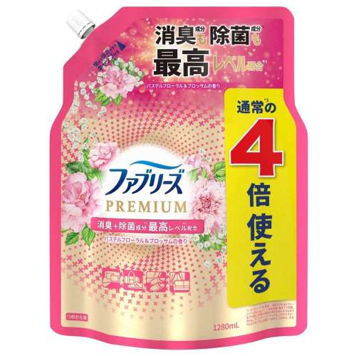 プロクター・アンド・ギャンブル・ジャパン　ファブリーズ除菌消臭　Ｐフローラル替４回１２８０ｍｌ