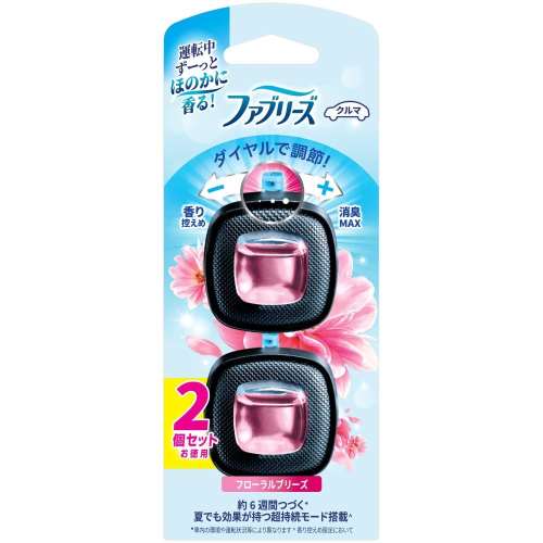 P&G　ファブリーズ　イージークリップ　フローラルブリーズ２Ｐ