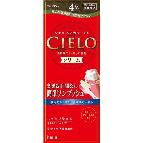 シエロ　ヘアカラーＥＸ　クリーム　４Ｍ