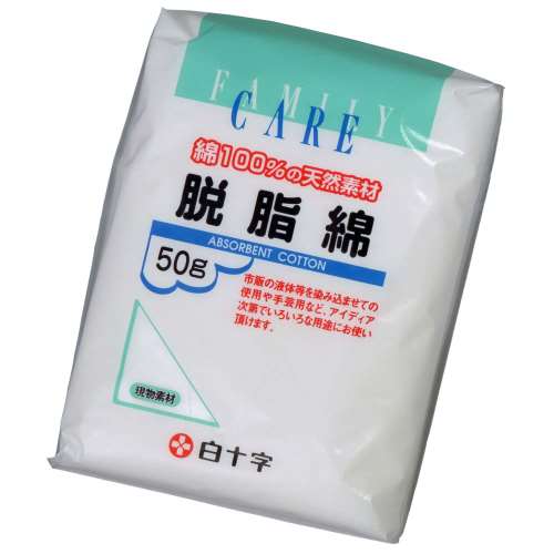 白十字 ＦＣ脱脂綿 50g