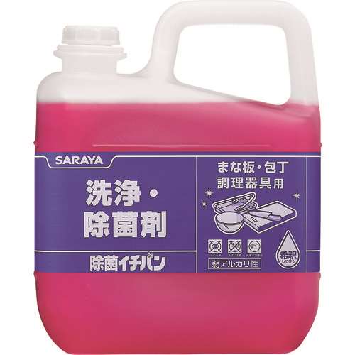 ■サラヤ　洗浄除菌剤　除菌イチバン５ｋｇ 31786