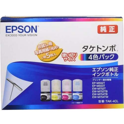 エプソン販売　インクカートリッジ　ＴＡＫ‐４ＣＬ