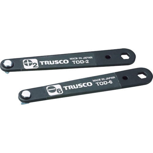 ■トラスコ中山(TRUSCO)　薄型オフセットドライバー　６．０  TOD-6