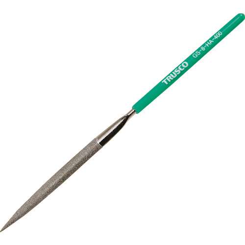 ■ＴＲＵＳＣＯ　ダイヤモンドヤスリ　精密用　８本組　半丸 GS8HA400