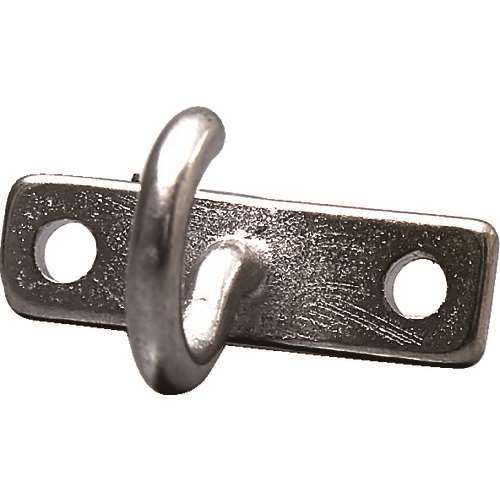 ■ＴＲＵＳＣＯ　プレートフック　ステンレス製　Ｄ寸法３ｍｍ　（１個＝１袋） TPTF3