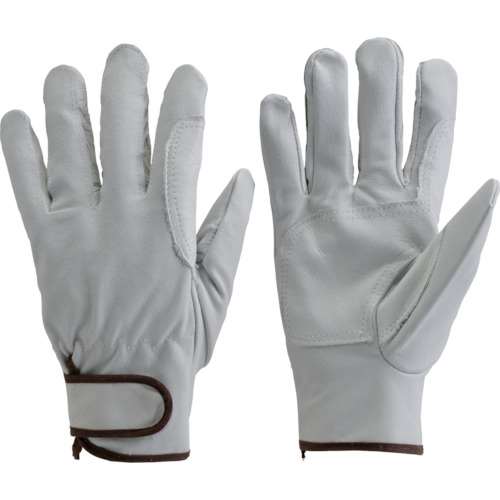 ■トラスコ中山(TRUSCO)　マジック式革手袋　当て付タイプ　Ｌサイズ　TYK-718L