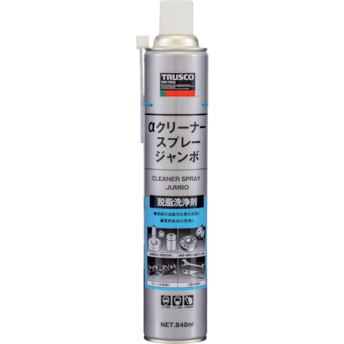 ■トラスコ中山(TRUSCO)　αクリーナースプレー　ジャンボ　８４０ｍｌ　ALP-CL-JB