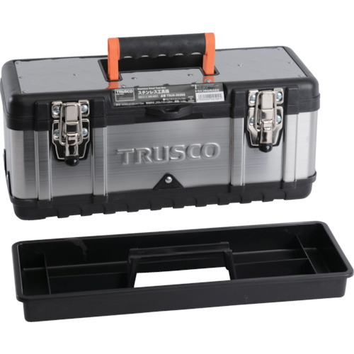 ■トラスコ中山(TRUSCO)　ステンレス工具箱　Ｓサイズ　TSUS-3026S