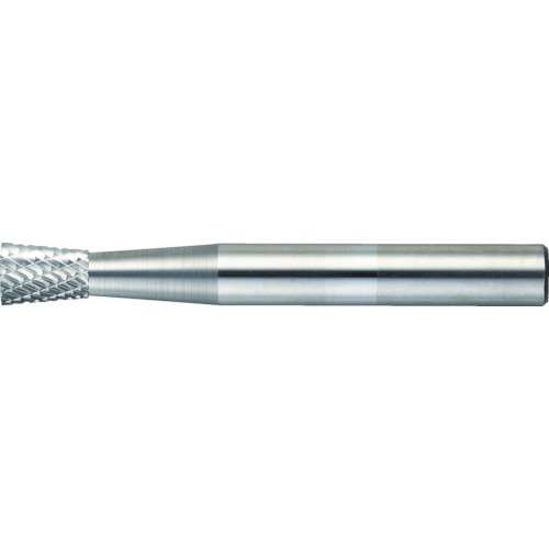 ■トラスコ中山(TRUSCO)　超硬バー　逆テーパー型　Φ６（１０°）Ｘ刃長８Ｘ軸６　ダブルカット　TB52C060