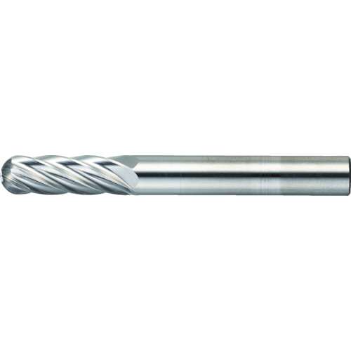 ■トラスコ中山(TRUSCO)　超硬バー　先丸円筒型　Φ６Ｘ刃長１９Ｘ軸６　アルミカット　TA2C060