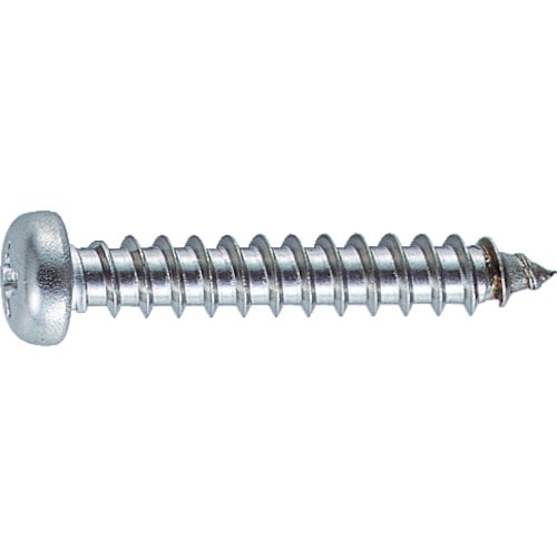 ■トラスコ中山(TRUSCO)　ナベ頭タッピングねじ　ステンレス　Ｍ３Ｘ１０　１５０本入  B09-0310