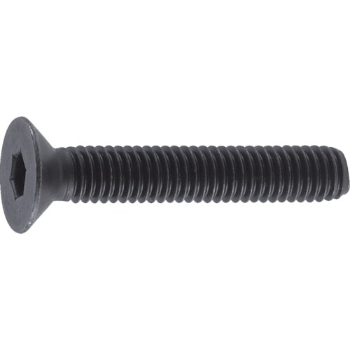 ■トラスコ中山(TRUSCO)　六角穴付皿ボルト　黒染め　サイズＭ６Ｘ２５　４０本入  B73-0625