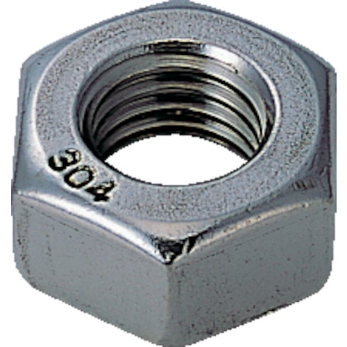 ■トラスコ中山(TRUSCO)　六角ナット１種　ステンレス　サイズＭ８Ｘ１．２５　４５個入  B25-0008  (45ｺｲﾘ)