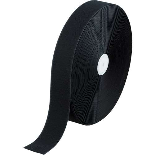 ■トラスコ中山(TRUSCO)　マジックテープ　縫製用Ｂ側　幅５０ｍｍＸ長さ２５ｍ　黒　TMBH-5025-BK
