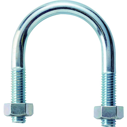 ■ＴＲＵＳＣＯ　ＳＧＰ用Ｕボルト　三価ユニクロ　呼び径２５Ａ　ねじ径Ｍ８ TSGP2BTM825A