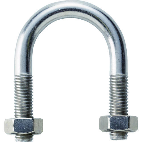 ■ＴＲＵＳＣＯ　ＳＧＰ用Ｕボルト　ＳＵＳ３０４　呼び径２５Ａ　ねじ径Ｍ１０ TSGPBTM1025AS