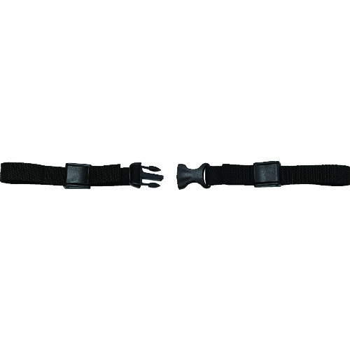 ■ＴＲＵＳＣＯ　バックパック用チェストベルト　黒　ベーシック TCBBA