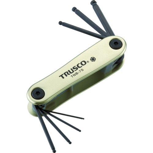 ■トラスコ中山(TRUSCO)　ボールポイント六角棒レンチセット　ナイフ式  TNB7S