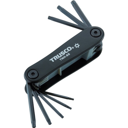 ■トラスコ中山(TRUSCO)　ヘックスローブレンチセット　ナイフ式  TNH8S