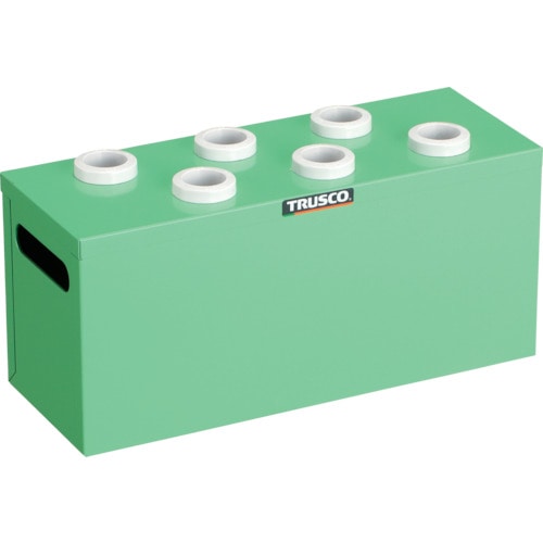 ■トラスコ中山(TRUSCO)　ツーリングケース　ＮＴ・ＢＴ兼用　３０用ホルダー６個　ＹＧ色  WNT30-6YG