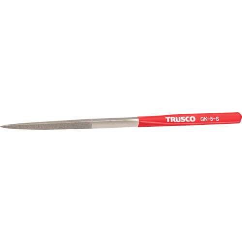 ■トラスコ中山(TRUSCO)　ダイヤモンドヤスリ　鉄工用　５本組　三角　GK-5-S