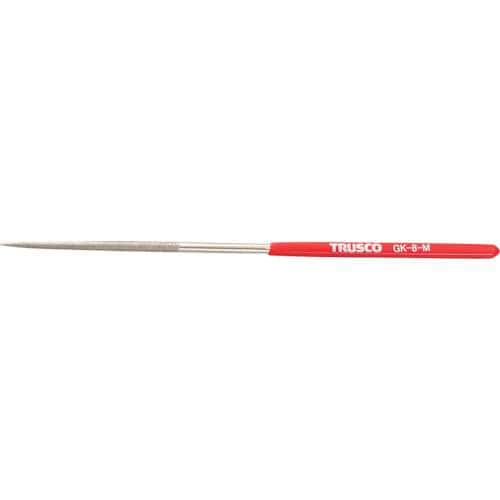 ■トラスコ中山(TRUSCO)　ダイヤモンドヤスリ　鉄工用　８本組　丸　GK-8-M