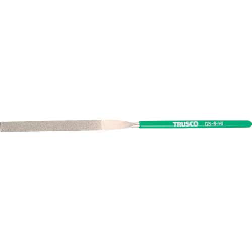 ■トラスコ中山(TRUSCO)　ダイヤモンドヤスリ　精密用　８本組　平　GS-8-HI
