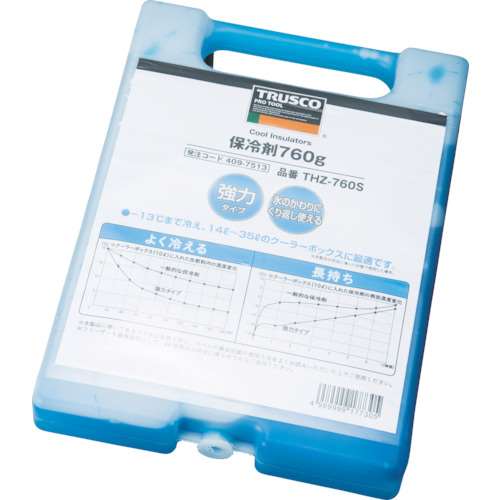 ■トラスコ中山(TRUSCO)　保冷剤　７６０ｇ　強冷タイプ  THZ-760S