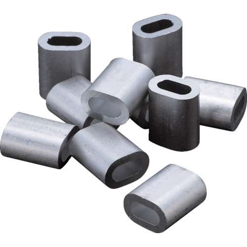 ■トラスコ中山(TRUSCO)　アルミスリーブ　適合ワイヤ径１．５ｍｍ　２０個入  AS-1.5 (20ｺｲﾘ)