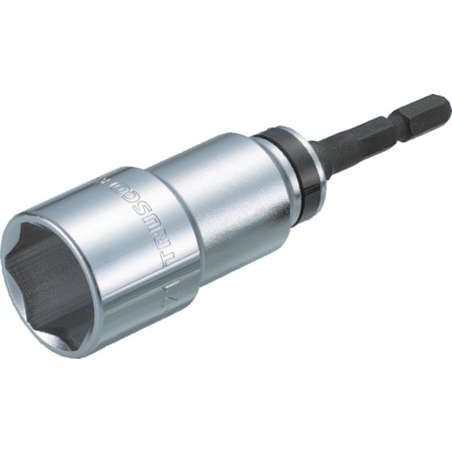 ■トラスコ中山(TRUSCO)　電動ドライバーソケット　ユニバーサルタイプ　１７ｍｍ　TEUF-17