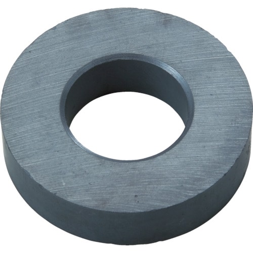 ■トラスコ中山(TRUSCO)　フェライト磁石　外径４５ｍｍＸ厚み１０．５ｍｍ　１０個入り　TF45RA-10P