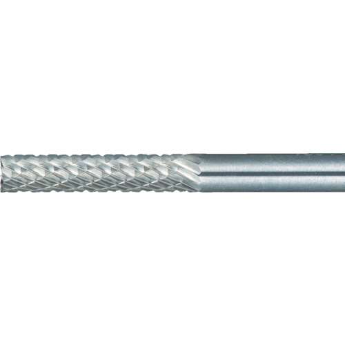 ■トラスコ中山(TRUSCO)　超硬バー　円筒型エンド刃　Φ３Ｘ刃長１４Ｘ軸３　ロング　ダブル　TB1A030EL75