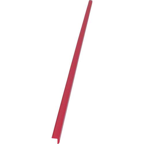 ■トラスコ中山(TRUSCO)　安心クッションＬ字型９０ｃｍ　極細　レッド　TAC-57