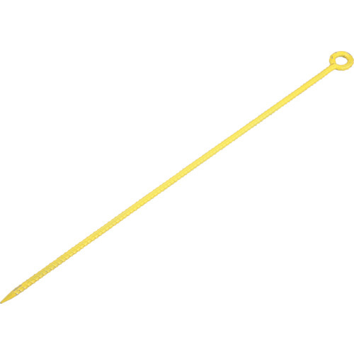 ■トラスコ中山(TRUSCO)　カラー異形ロープ止め丸型黄色  TRM-13150I  Y(ｲｴﾛｰ)