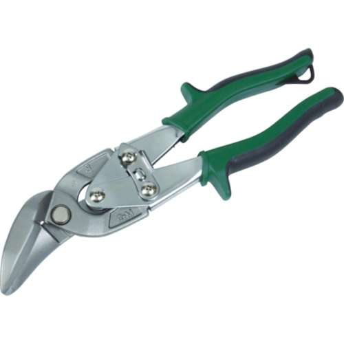 ■トラスコ中山(TRUSCO)　万能金切ハサミ　オフセットタイプ　右曲り　４５度　TGH-235FR