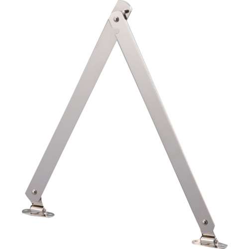 ■トラスコ中山(TRUSCO)　スチール製止付き平棒ステー　全長４５０ｍｍ　左用  TS-51-L