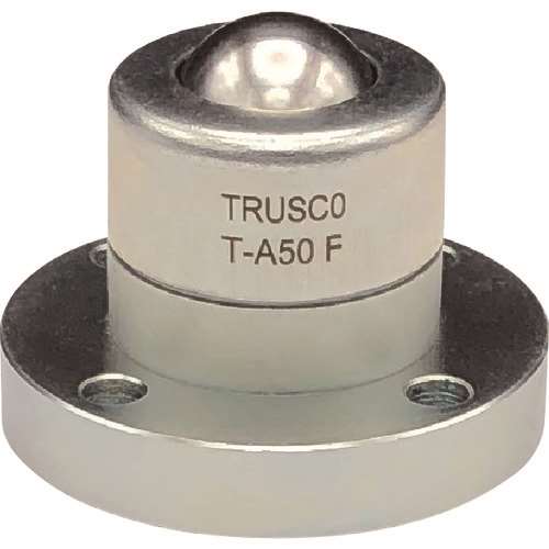 ■ＴＲＵＳＣＯ　ボールキャスター　切削加工品　フランジタイプ TA50F