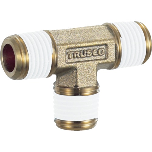 ■トラスコ中山(TRUSCO)　ねじ込み継手　チーズ　Ｒ１／４ＸＲ１／４ＸＲ１／４  TN-02T  (R1/4XR1/4XR1/4)