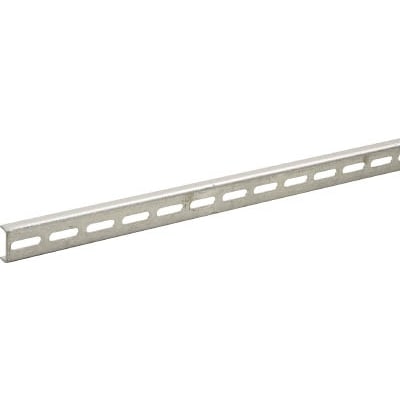 ■トラスコ中山(TRUSCO)　穴あきＵ金具Ｕ３８　スチール　Ｌ２４００　４本組　TKU3240U