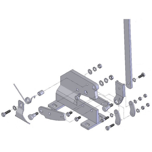 ■トラスコ中山(TRUSCO)　Ｐ‐１用六角ボルトＮＯ．３　P1003