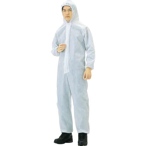 ■トラスコ中山(TRUSCO)　不織布使い捨て保護服　Ｍ（４０入）　TPC-M-40