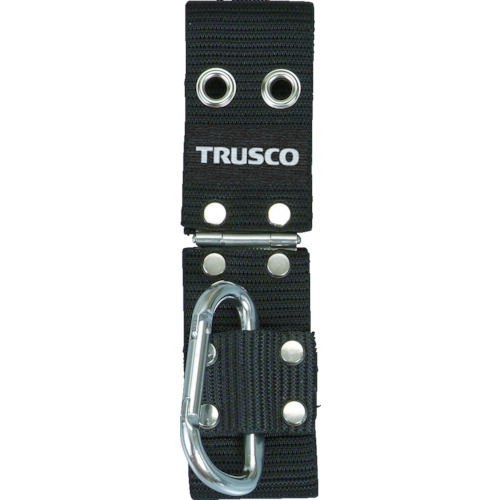 ■トラスコ中山(TRUSCO)　工具丁番付ホルダー　ブラック　カラビナ付　THC-190-BK