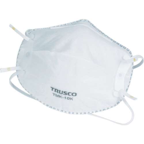 ■トラスコ中山(TRUSCO)　一般作業用マスク　活性炭入　１０枚入　TMK-10K