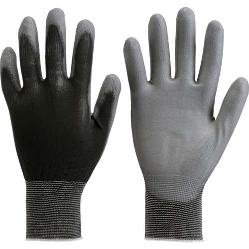 ■トラスコ中山(TRUSCO)　ウレタンフィット手袋　黒　Ｓサイズ　TUFG-BS