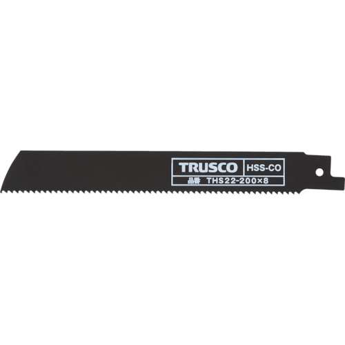 ■トラスコ中山(TRUSCO)　セーバーソーブレード　鉄工用　厚のこ刃　２００ｍｍＸ８山　THS22-200X8