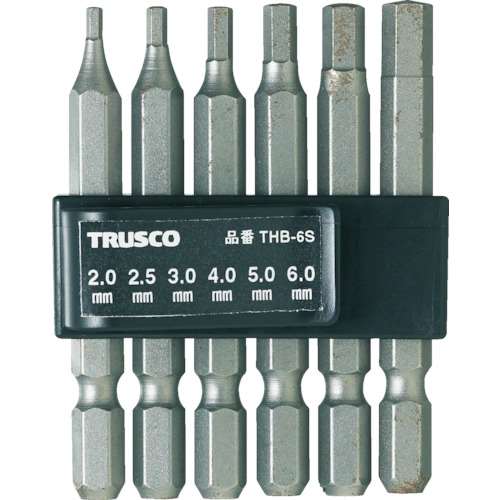 ■トラスコ中山(TRUSCO)　六角ビット　６５Ｌ　２．０ｍｍ　THBI20