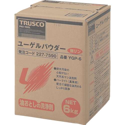 ■トラスコ中山(TRUSCO)　ユーゲルパウダー　６ｋｇ  YGP-6  (6KG)