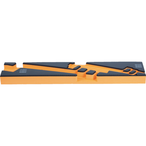 ■トラスコ中山(TRUSCO)　ＥＶＡフォーム　黒×オレンジ　３段式工具箱用　ＴＩＴ４４ＳＢＫＦ１